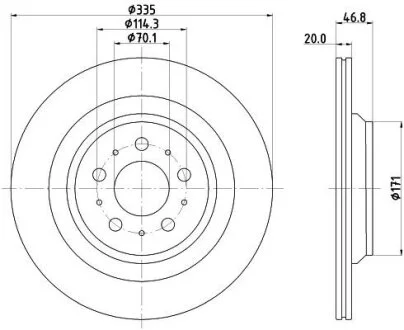 Автозапчасть HELLA 8DD355134951