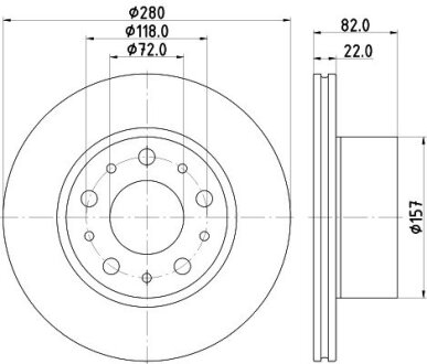 Автозапчасть HELLA 8DD355134991