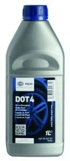 Рідина гальмівна DOT 4, 1л. HELLA 8DF 355 360-021 (фото 1)