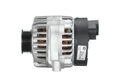 Генератор (14В, 120А) ALFA ROMEO MITO, FIAT 500, 500 C, DOBLO, DOBLO CARGO, GRANDE PUNTO, IDEA, PANDA, PUNTO, PUNTO EVO, TIPO, FORD KA, LANCIA MUSA, YPSILON 1.2-1.4LPG 10.03- HELLA 8EL011713541