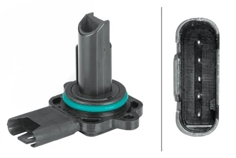 Расходомер воздуха (5 конт.) BMW 3(E90-91)/5(E60-61) 01-12 HELLA 8ET009142-641