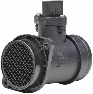Расходомер воздуха LT II/T4 (AGX 02.99&gt;/AHD 05.98&gt;/ANJ/ACV &gt;08.00) HELLA 8ET009142-861 (фото 1)