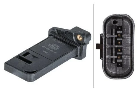 Витратомір повітря (4 pin, картрідж) FORD MONDEO V, FORD USA EXPLORER 2.5/3.5 10.10- HELLA 8ET358095591
