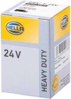 Ліхтар накалу, освещение щитка приборов HELLA 8GA007997061 (фото 1)
