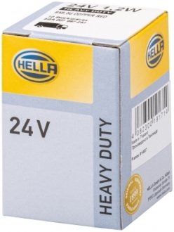 Ліхтар накалу, освещение щитка приборов HELLA 8GA007997261 (фото 1)
