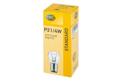 Автолампа BAZ15D 12V 21/4W P21/4W HELLA 8GD004772-121