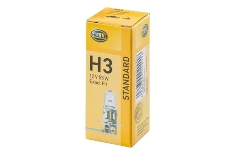 Автолампа H3 12V 55W PK22S HELLA 8GH002090-131