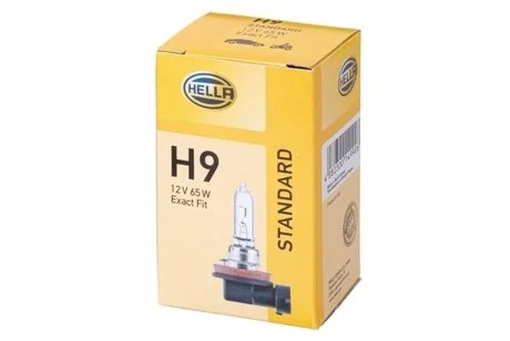 Автолампа H9 12V 65W PGJ19-5 HELLA 8GH008357-001