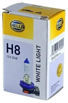Лампа 12V H7 55W PX26d WHITE 4200K HELLA 8GH 223 498-131