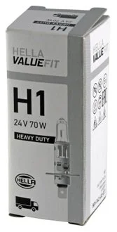 Лампа VALUEFIT H1 24V 70W P14,5S STANDARD HELLA 8GH 242 632-021
