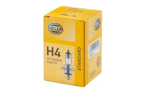 Лампа H4 12V 60/55W P43t-38 HELLA 8GJ 002 525-131