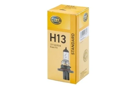 Автолампа H13, 60/55 W, 12 V HELLA 8GJ008837-121