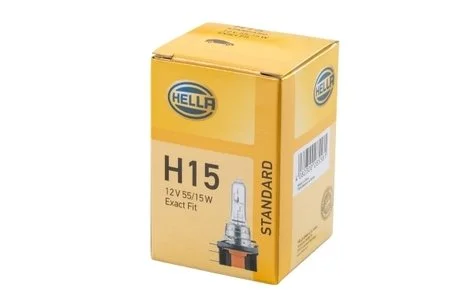 Лампа H15 12V 15/55W PGJ23t-1 HELLA 8GJ 168 119-001