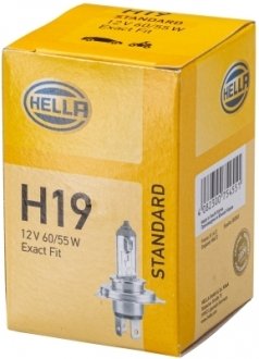 Лампочка H4 60/55W 12V +120.. HELLA 8GJ178560481