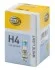 HELLA H4 12V 60/55W Автолампа WHITE LIGHT UP TO 300h, UP TO 4200 KELVIN 8GJ 223 498-121