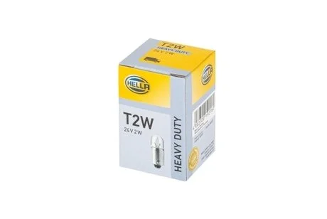 H, 2 W, 24 V, BA 9 s Автолампа HELLA 8GP 002 068-241