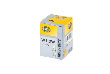 W1,2W 24V1,2W Автолампа безцокольная 24V 1.2W HELLA 8GP 002 095-241 (фото 1)