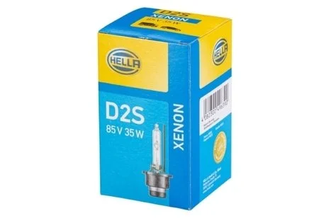 Лампа ксенон D2S 35W P32D-2 4300K HELLA 8GS 007 949-261