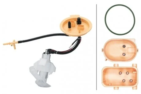 Електричний паливний насос HELLA 8TF358 302-931