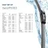 Wycieraczki EasySet UP 525/525 adaptery:3G,E3 HELLA 9XW358164231 (фото 7)