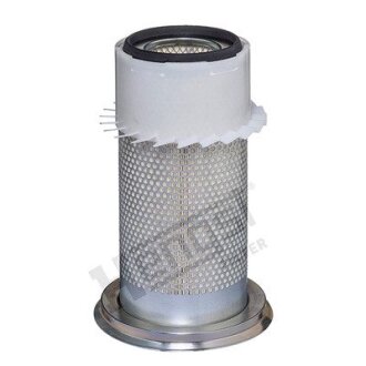 Фільтр повітряний ABG SD200DX, SD200F, AG CHEM 8630 CAAWD, 8630, 1254, AGCO 8630 CA 4WD, AMMANN AC 110-2, AC 190-2, AC 70-2, ASC 110 D, ASC 150 D, BOMAG BW284, CASE IH 1095 N, 1095 V HENGST FILTER E1860L (фото 1)