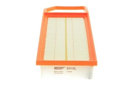 Фильтр воздушный Citroen C5 04-/Peugeot 407 1,8/2,0 16V 05- HENGST FILTER E610L