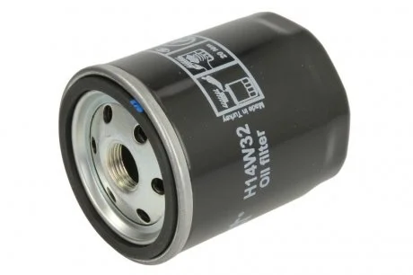 Фильтр масляный Toyota Camry (V30) 01-/Land Cruiser (J100) 02-/Lexus LX 470 4.7 02- HENGST FILTER H14W32