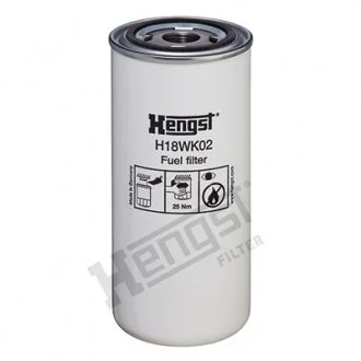 Фильтр топлива HENGST FILTER H18WK02