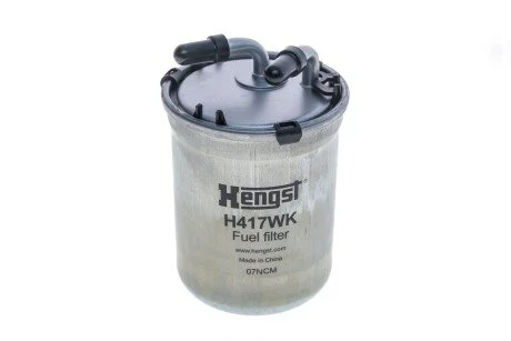 Фильтр топливный Seat Ibiza 1.2TDI, 2.0TDI Skoda Fabia, Roomster 1.2TD VW Polo 1.2TDI 10/09- HENGST FILTER H417WK