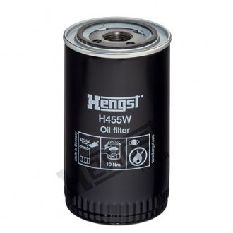 Фільтр масляний HENGST FILTER H455W (фото 1)