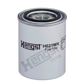 Паливний фільтр, AMMANN AV85-2, AV95-2, DYNAPAC CA1500D, CA150D, CA150PD, CA152D, CA152PD, CA182D, CC224CHF, CC234CHF, CC234HF, CC324CHF, CC324HF, CC334CHF, CC334HF, CP142, CP224, CP224W, CS1400 HENGST FILTER H621WKD736 (фото 1)