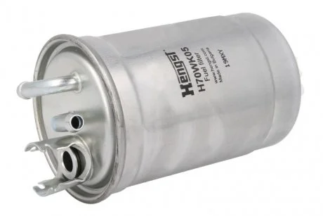Фильтр топливный VW 1,6/1,9D/TD/TDI 87- (с подогревом) HENGST FILTER H70WK05