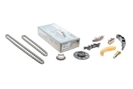 Фото 1 - комплект ГРМ, ланцюг+елементи HEPU 21-0320 Комплект ГРМ, ланцюг+елементи HEPU 21-0320 (фото 1)