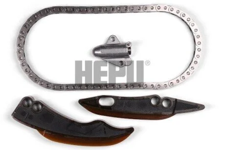 Комплект ГРМ (ланцюг + елементи) BMW 1 (F20), 1 (F21), 2 (F22, F87), 2 (F23), 2 (F45), 2 GRAN TOURER (F46), 3 (F30, F80), 3 (F31), 3 GRAN TURISMO (F34), 4 (F32, F82), 4 (F33, F83) 2.0D 09.13- HEPU 210487 (фото 1)