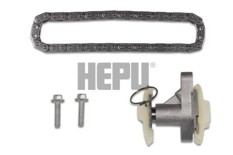 Комплект ГРМ (ланцюг + елементи) CITROEN C5 III, C6, JAGUAR F-PACE, S-TYPE II, XF I, XF II, XF SPORTBRAKE, XJ, LAND ROVER DISCOVERY III, DISCOVERY IV, DISCOVERY V, RANGE ROVER IV 2.7D-3.0DH 06.04- HEPU 21-0582 (фото 1)