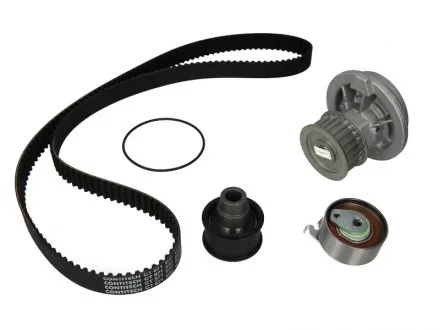 Комплект ГРМ, пас+ролик+помпа HEPU PK03160