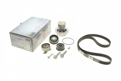 Комплект ГРМ, пас+ролик+помпа HEPU PK03172