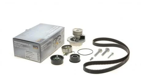 Комплект ГРМ, пас+ролик+помпа HEPU PK03271
