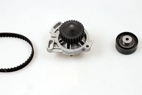 Комплект ГРМ, пас+ролик+помпа HEPU PK05340