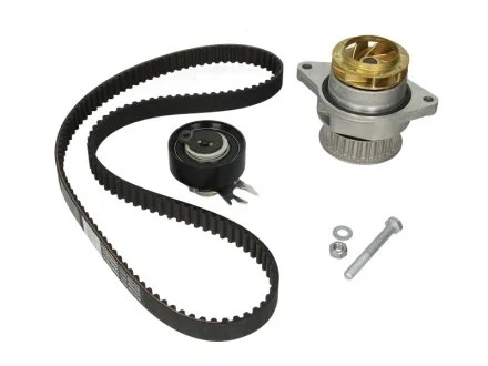 Комплект ГРМ, пас+ролик+помпа HEPU PK05401