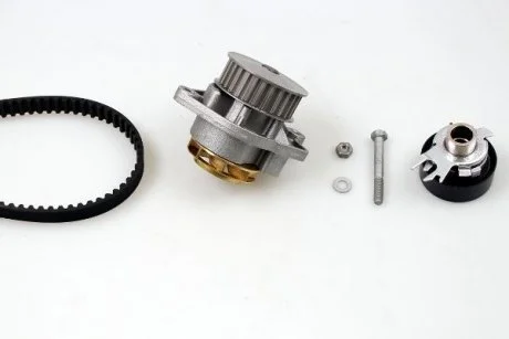 Комплект ГРМ, пас+ролик+помпа HEPU PK05411