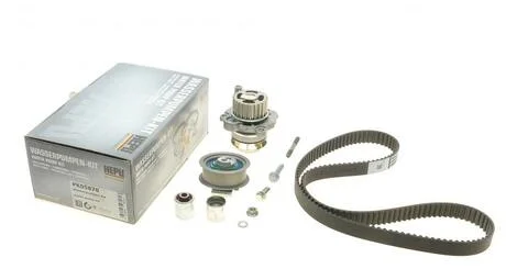 Комплект ГРМ, пас+ролик+помпа HEPU PK05870