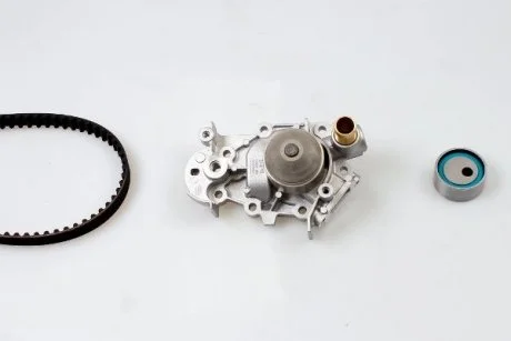 Комплект ГРМ, пас+ролик+помпа HEPU PK09160