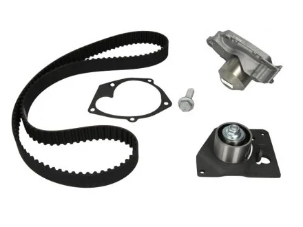 Комплект ГРМ, пас+ролик+помпа HEPU PK09551
