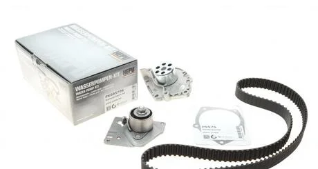 Комплект ГРМ, пас+ролик+помпа HEPU PK09570S