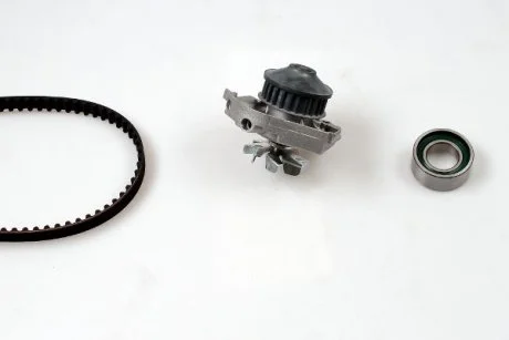 Комплект ГРМ, пас+ролик+помпа HEPU PK10640