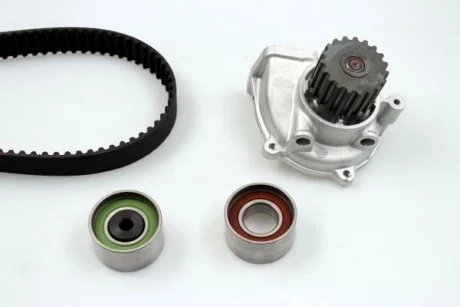 Комплект ГРМ, пас+ролик+помпа HEPU PK75331