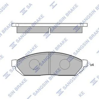 Колодки дискового гальма Hi-Q (SANGSIN) SP1059
