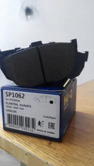Колодка тормозная задняя (58215-2D300) SANGSIN Hi-Q (SANGSIN) SP1062