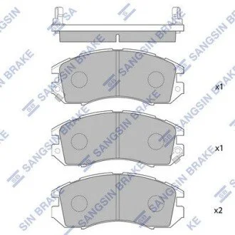 Тормозные колодки Hi-Q (SANGSIN) SP1120
